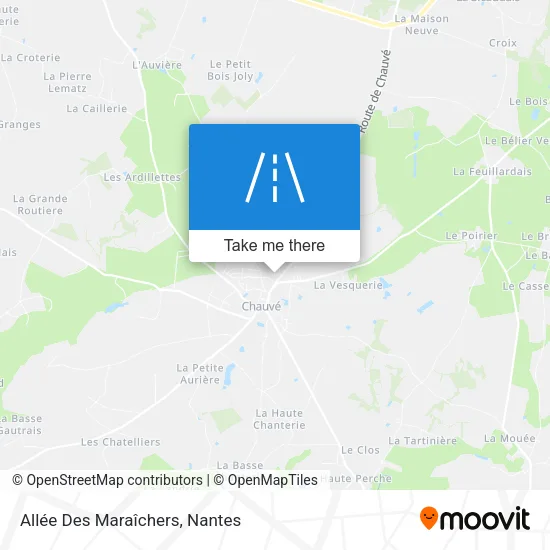 Allée Des Maraîchers map