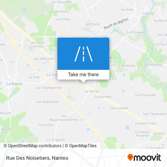 Rue Des Noisetiers map