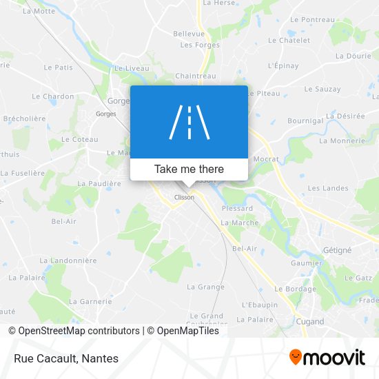 Rue Cacault map