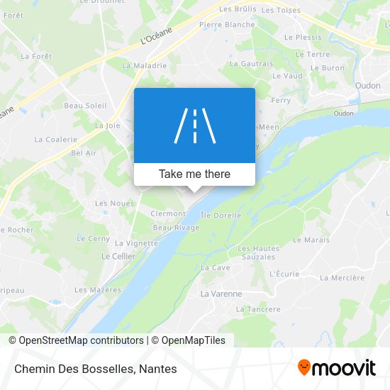 Chemin Des Bosselles map