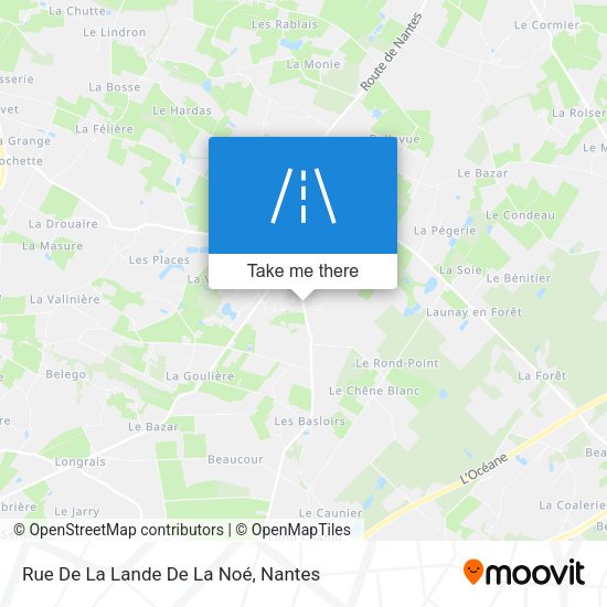 Rue De La Lande De La Noé map