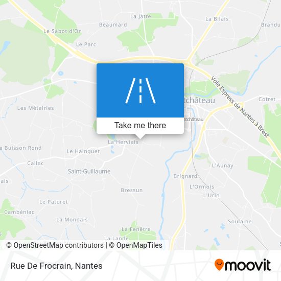 Rue De Frocrain map