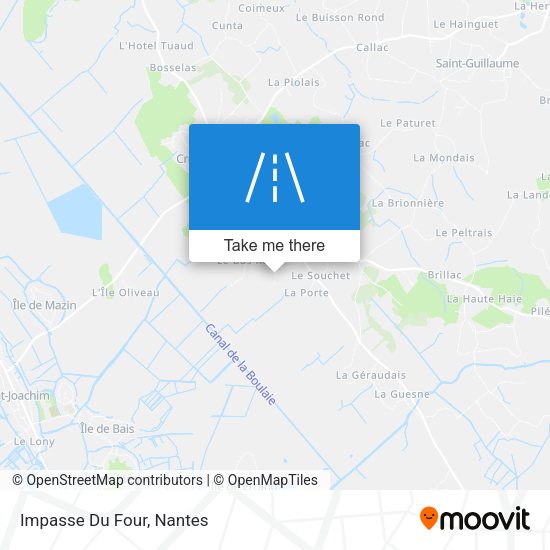 Impasse Du Four map