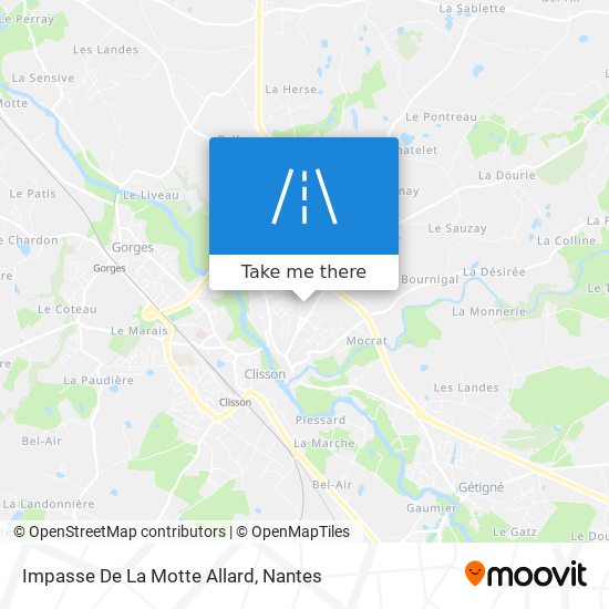 Impasse De La Motte Allard map