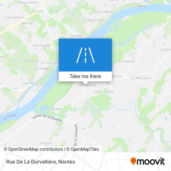 Rue De La Durvallière map
