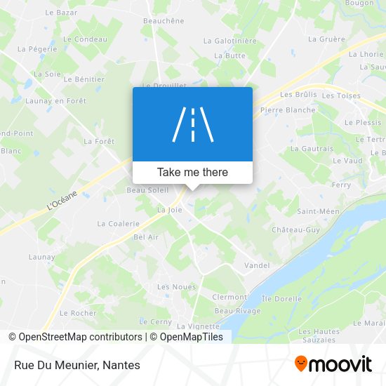 Rue Du Meunier map