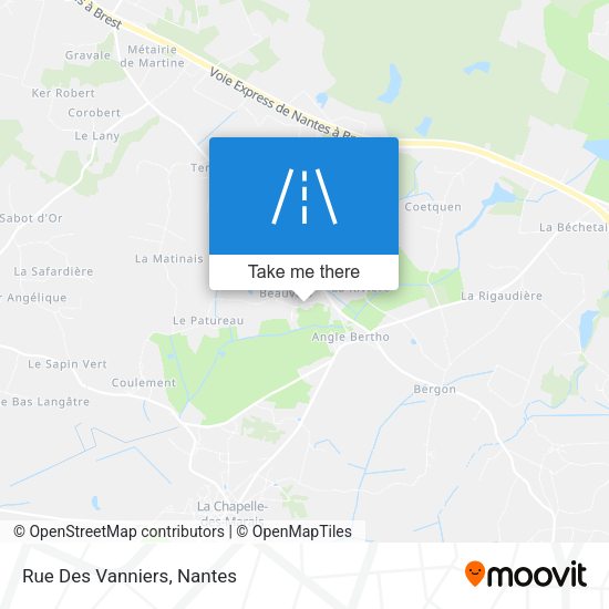 Rue Des Vanniers map