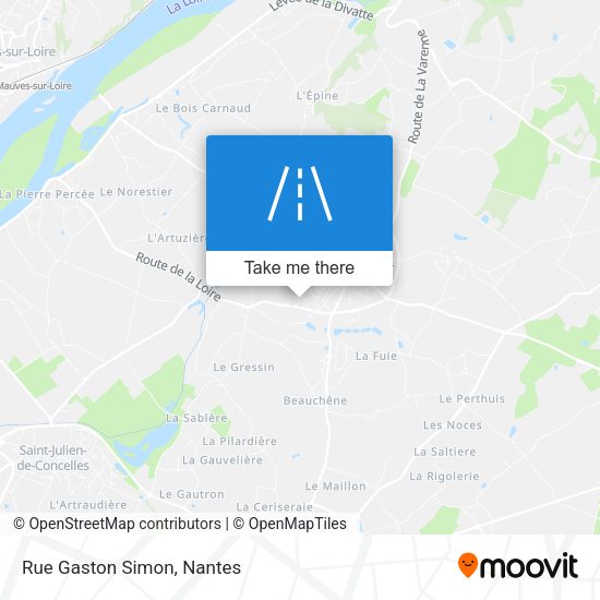 Rue Gaston Simon map