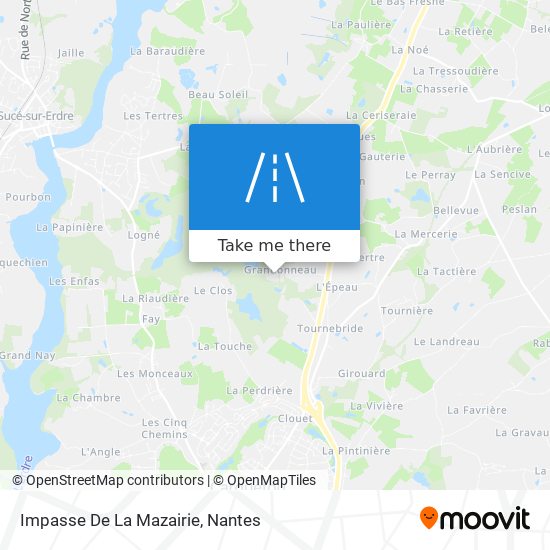 Impasse De La Mazairie map