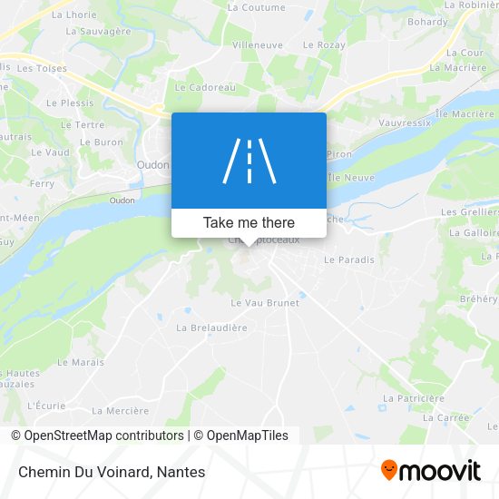 Chemin Du Voinard map