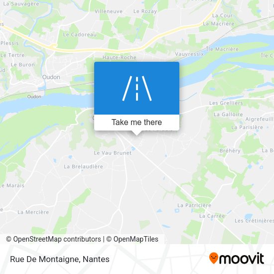 Rue De Montaigne map