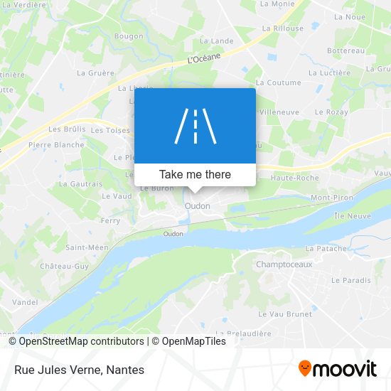 Rue Jules Verne map
