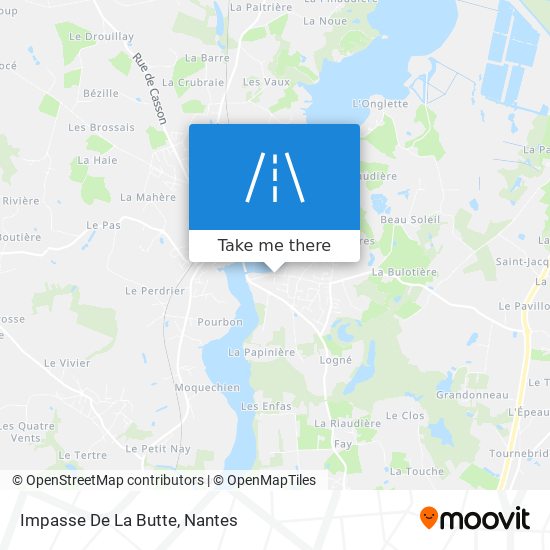 Mapa Impasse De La Butte