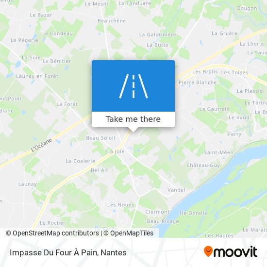 Impasse Du Four À Pain map