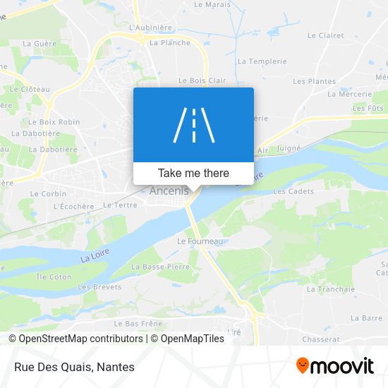 Rue Des Quais map