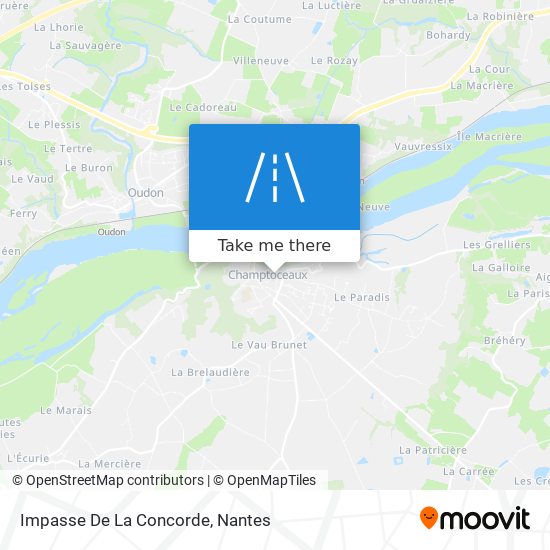 Mapa Impasse De La Concorde