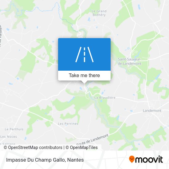 Impasse Du Champ Gallo map