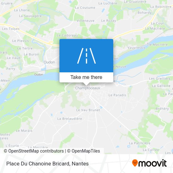 Place Du Chanoine Bricard map