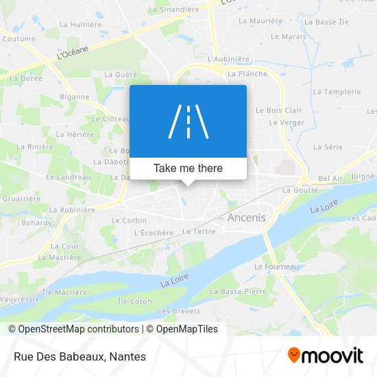 Rue Des Babeaux map