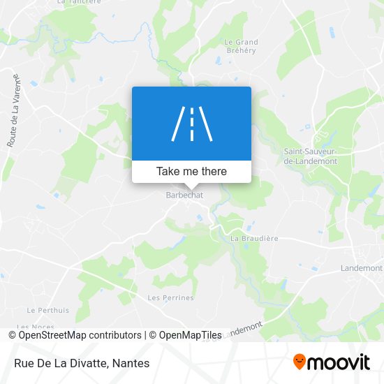 Rue De La Divatte map