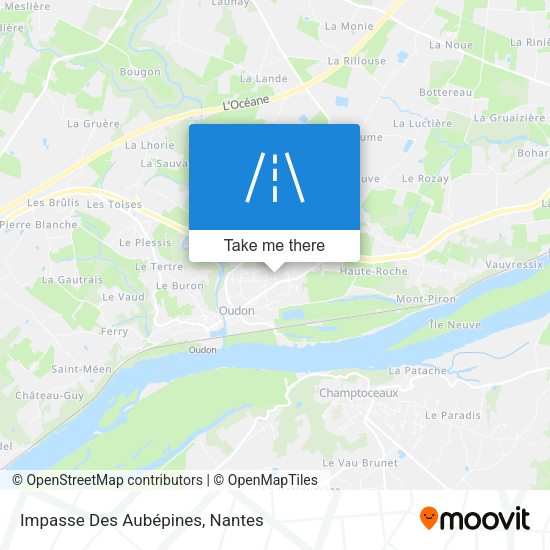Impasse Des Aubépines map