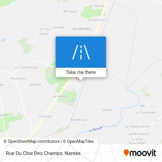 Rue Du Clos Des Champs map