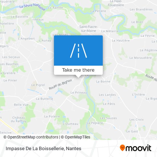 Impasse De La Boissellerie map