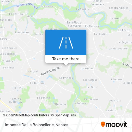 Mapa Impasse De La Boissellerie