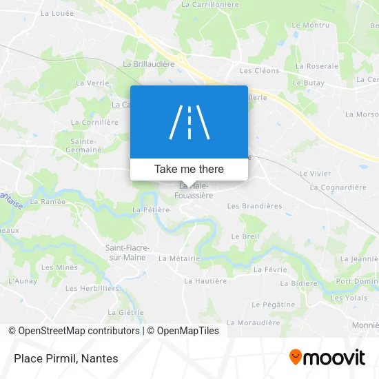 Place Pirmil map
