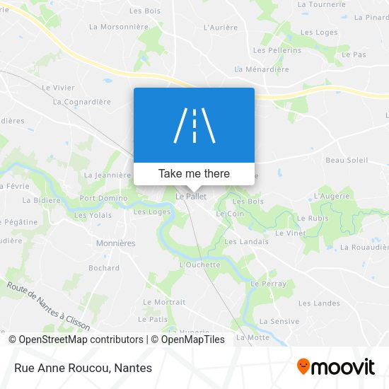 Rue Anne Roucou map