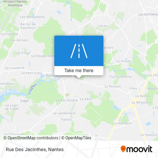 Rue Des Jacinthes map