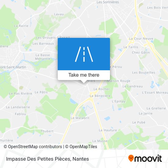 Impasse Des Petites Pièces map