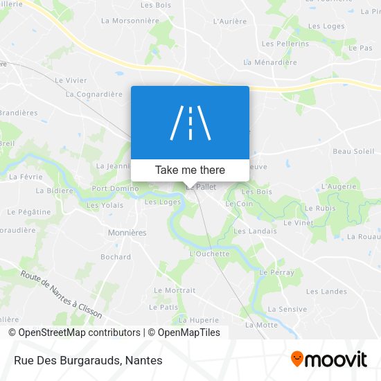 Rue Des Burgarauds map