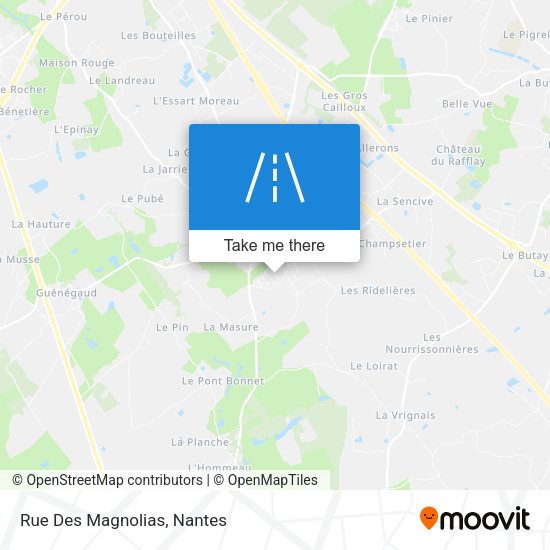 Rue Des Magnolias map