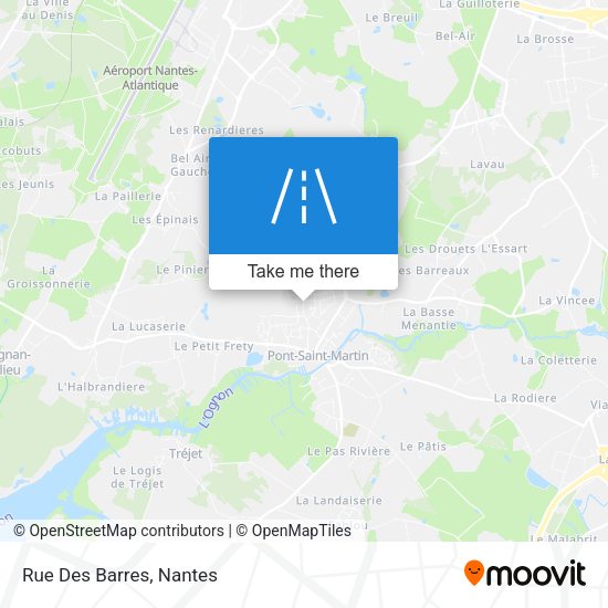 Rue Des Barres map