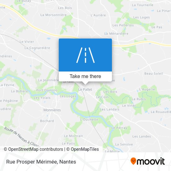 Rue Prosper Mérimée map