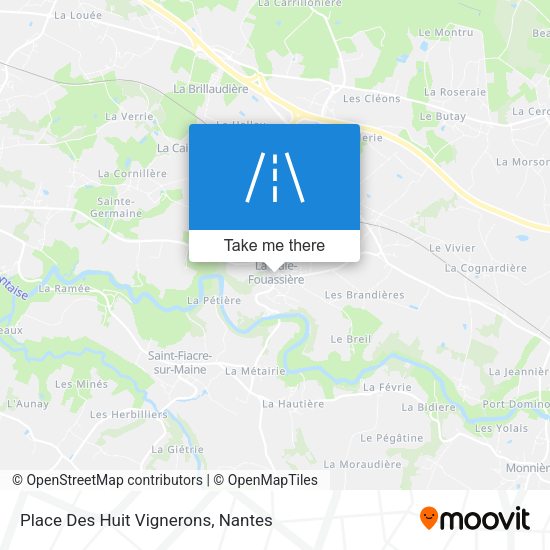Place Des Huit Vignerons map