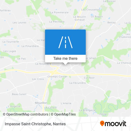 Impasse Saint-Christophe map