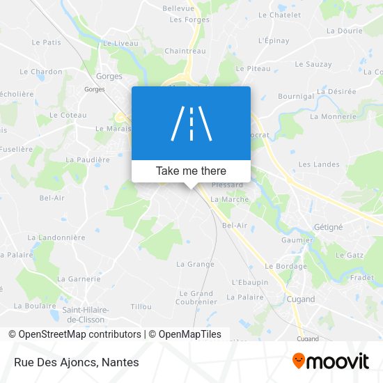 Rue Des Ajoncs map