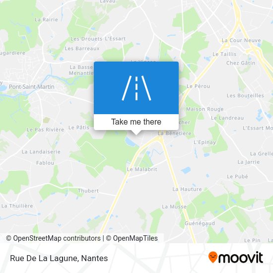 Rue De La Lagune map