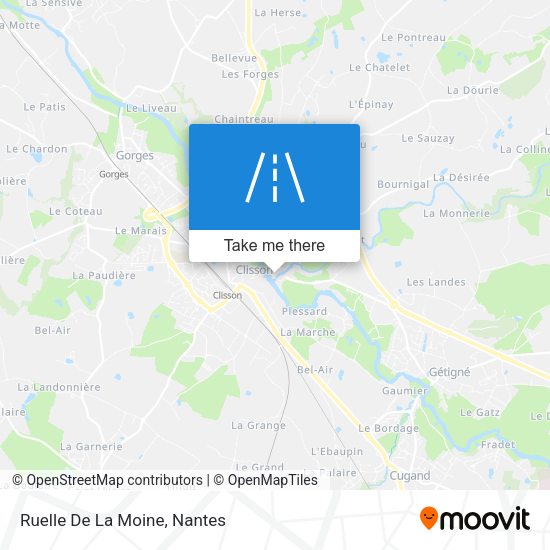 Ruelle De La Moine map