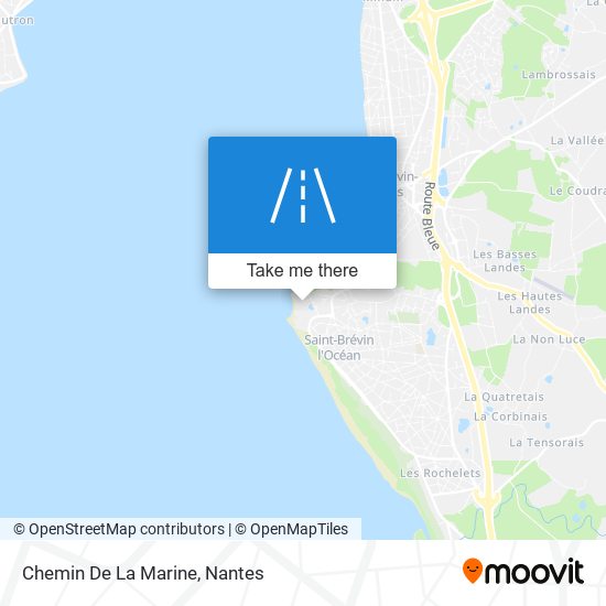 Chemin De La Marine map
