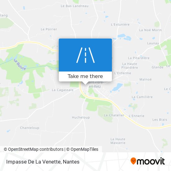 Impasse De La Venette map