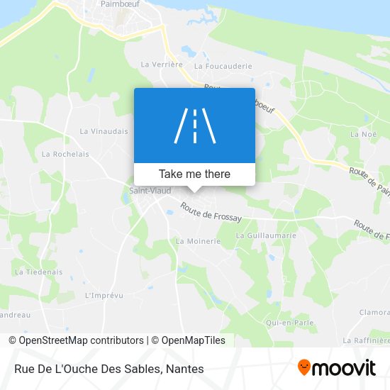 Rue De L'Ouche Des Sables map