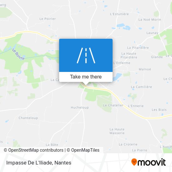 Impasse De L'Iliade map