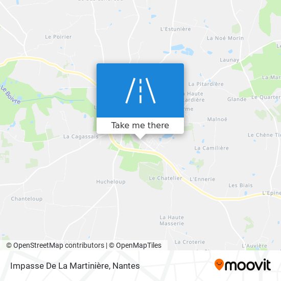 Impasse De La Martinière map