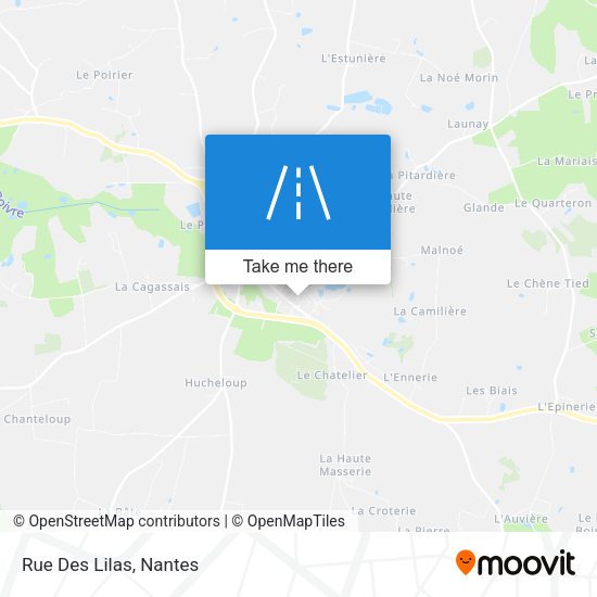 Rue Des Lilas map