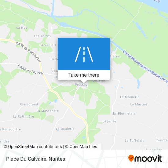 Place Du Calvaire map