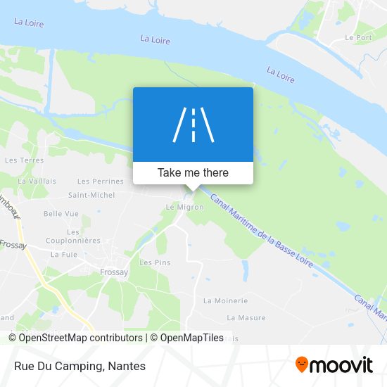 Rue Du Camping map