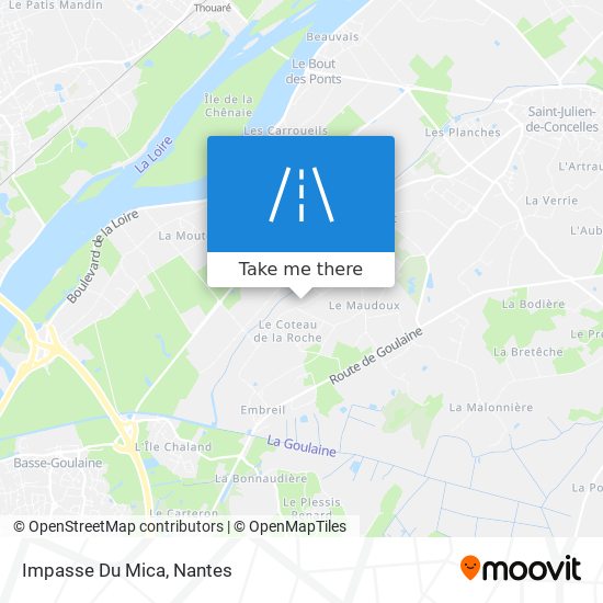 Impasse Du Mica map